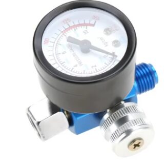 Regulátor tlaku vzduchu pre striekaciu pištoľ 1/4” s tlakomerom