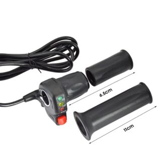 Elektrická páčka plynu s vypínačom a 3LED ukazovateľom napájania