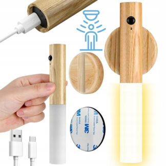 Magnicht Li-ion štylové nabíjacie nočné svetlo s PIR pohybovým senzorom na stenu / skrine