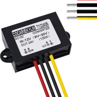 DC Menič regulátor mapájanie vstup12V → výstup 24V 3A